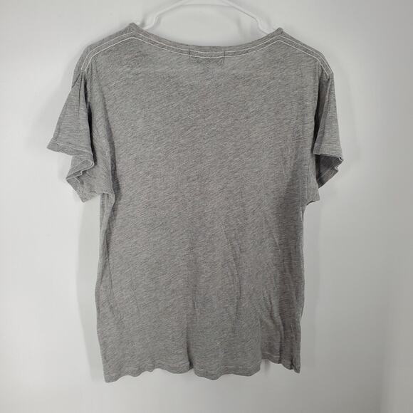 Wildfox Stay Creepy Grey Oversized Short Sleeve Tee Shirt - Picture 6 of 7